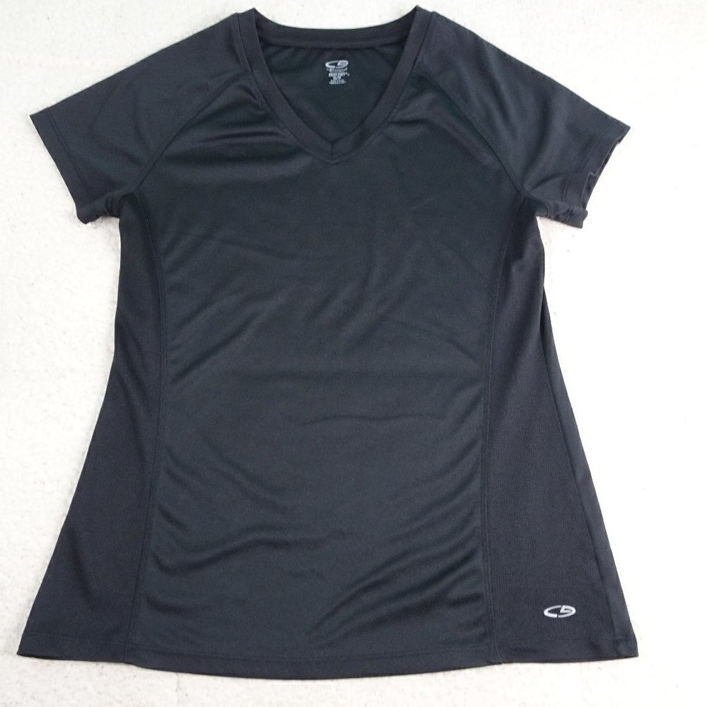 Champion Duo Dry Black Athletic Shirt Small
